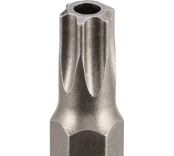 Бита SGS TORX с отверстием T30H, 25мм S2 1шт 6325-TT30