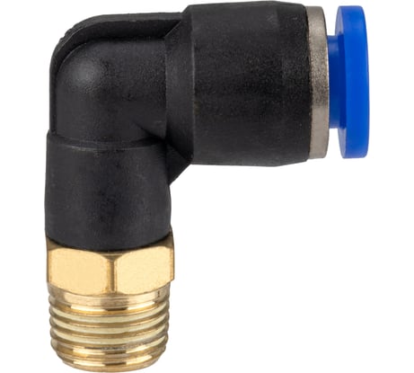 Фитинг цанговый угловой ARMA 6 мм-1/8M ACF-06-1/8M