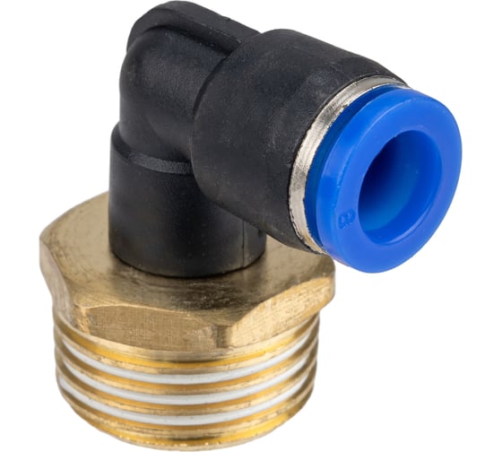 Фитинг цанговый угловой ARMA 6 мм-1/4M ACF-06-1/4M