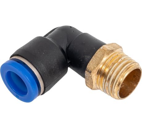 Фитинг цанговый угловой ARMA 8 мм-1/4M ACF-08-1/4M