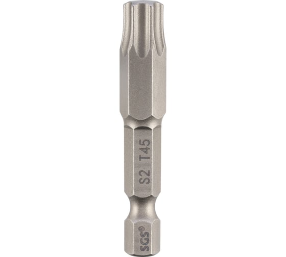 Бита SGS TORX T45, 50мм S2 1шт 6350-T45