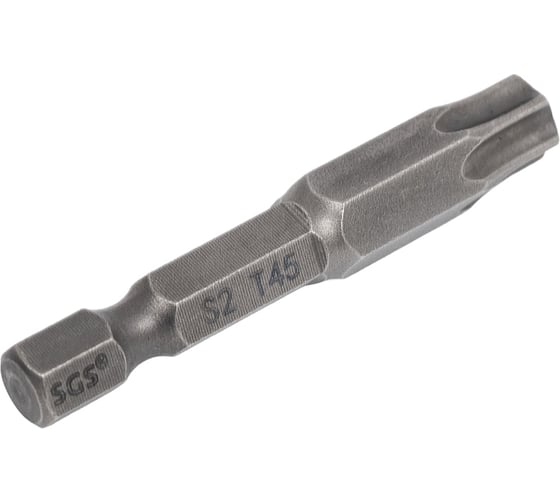 Бита SGS TORX T45, 50мм S2 1шт 6350-T45