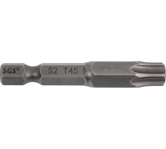 Бита SGS TORX T45, 50мм S2 1шт 6350-T45