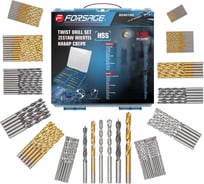 Набор сверл Forsage HSS, 130 предметов F-924U130(64486)