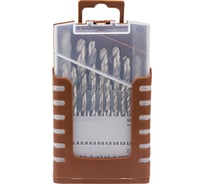 Набор сверл по металлу FORSTIME HSS, 21 предмет FT-924U21S(64489)