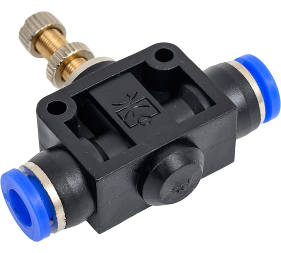 Регулятор расхода воздуха с обратным клапаном ARMA 6 мм ASR-06 1