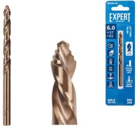 Сверло по металлу STARTUL ц/х 6.0x57x93 мм HSS-Co EXPERT SE8300-60