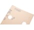 Полоски шлифовальные абразивные ABRAFORM GOLD 70x420 мм, 14 отверстий, 10 шт, P320 AF-PLG10-70-420-14-320 5