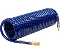 Шланг витой полиуретановый YATAFORCE 10х14 мм, 10 м, с быстроразъемами YF-1410-10M(64602)