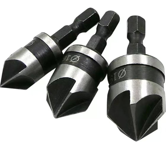 Набор зенкеров Turbosky ZS-2 3 шт 568