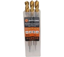 Сверло по металлу с шестигранным хвостовиком Anycons 2 мм 10 шт AC-HSTDB2