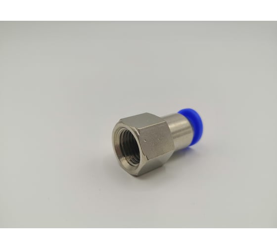 Фитинг цанговый прямой Контактная Механика G1/4, трубка 8мм KZPCF08-02G