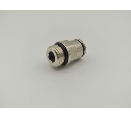Фитинг цанговый прямой Контактная Механика G1/4, трубка 8 мм KEMC08-02G-A