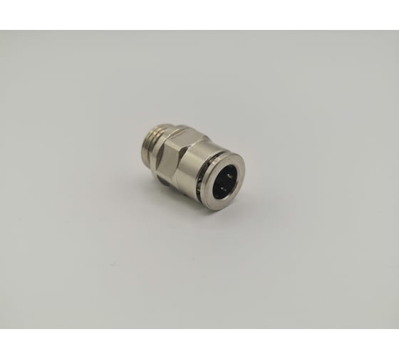 Фитинг цанговый прямой Контактная Механика G1/4, трубка 8 мм KEMC08-02G-A