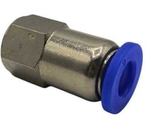 Фитинг цанговый прямой Контактная Механика G1/8, трубка 6мм KZPCF06-01G