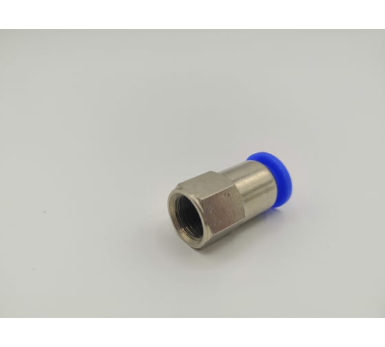 Фитинг цанговый прямой Контактная Механика G1/8, трубка 6мм KZPCF06-01G
