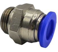 Фитинг цанговый прямой Контактная Механика G3/8, трубка 10мм KZPC10-03G