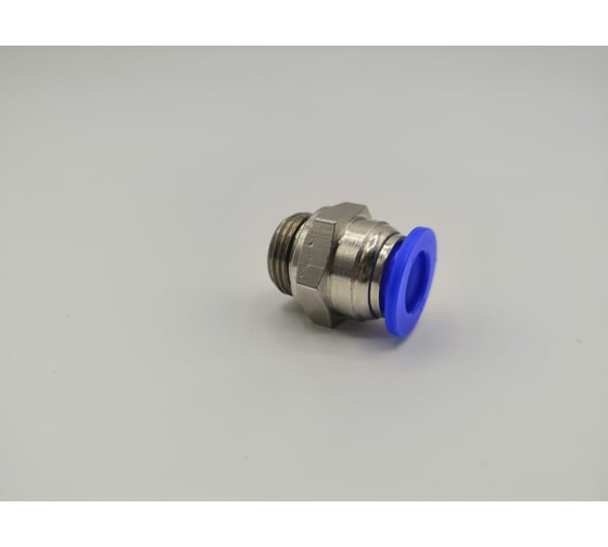 Фитинг цанговый прямой Контактная Механика G3/8, трубка 10мм KZPC10-03G