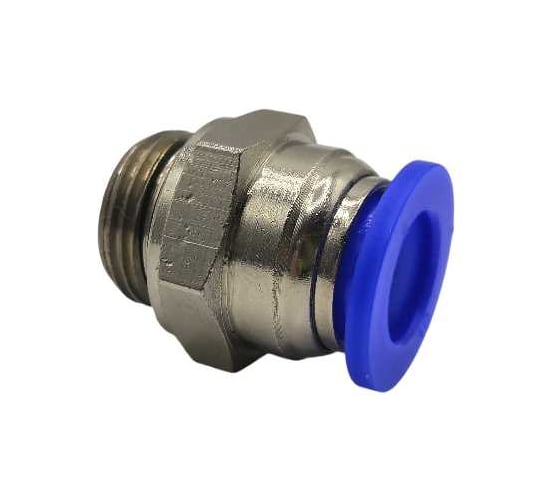 Фитинг цанговый прямой Контактная Механика G3/8, трубка 10мм KZPC10-03G
