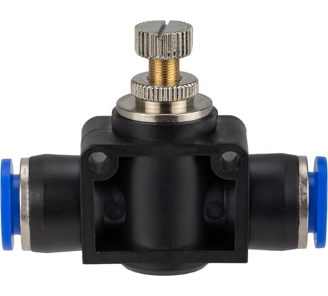 Регулятор расхода воздуха с обратным клапаном ARMA 10 мм ASR-10