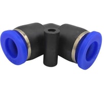 Фитинг цанговый Контактная Механика угловой, трубка 8 мм KZPV08