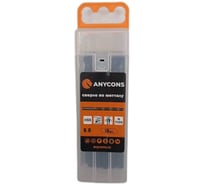 Сверло по металлу с цилиндрическим хвостиком Anycons Oxide 5.0 мм, 10 шт AC-OS38586