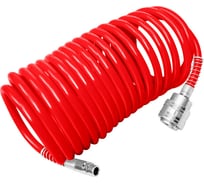 Шланг для компрессора EMTOP полиуретан, 10 м, только с разъемом европейского типа, внутренний диаметр 5 мм EAHE1001