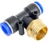 Фитинг цанговый T-образный ARMA 10-1/2M-10 мм CFT-10-1/2M-10 1