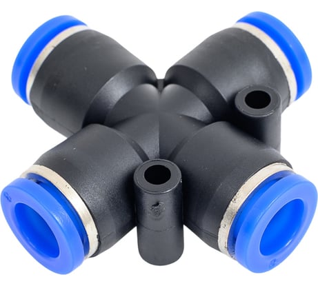 Фитинг цанговый ARMA X-образный, 8 мм CFX-08