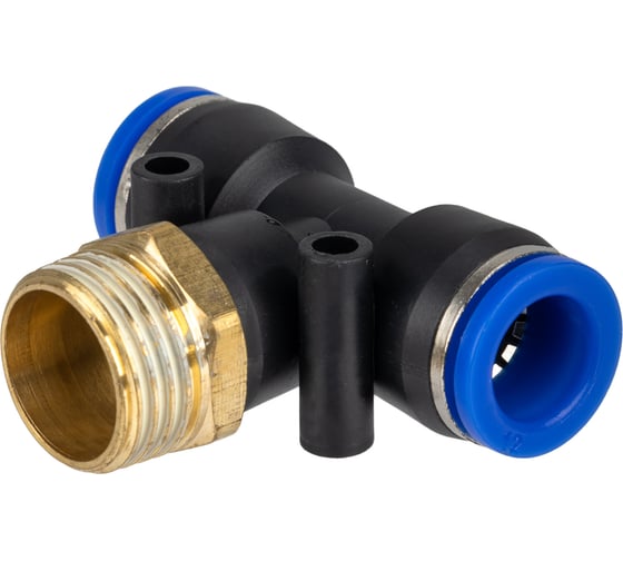 Фитинг цанговый T-образный ARMA 12-1/2M-12 мм CFT-12-1/2M-12