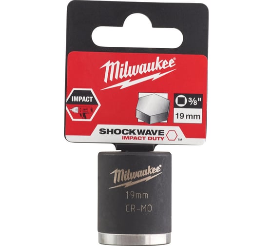 Головка ударная ShW (19 мм; 3/8") Milwaukee 4932478018 1