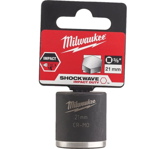 Головка ударная ShW (21 мм; 3/8") Milwaukee 4932478019 1
