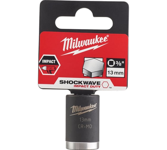 Головка ударная ShW (13 мм; 3/8") Milwaukee 4932478012 1