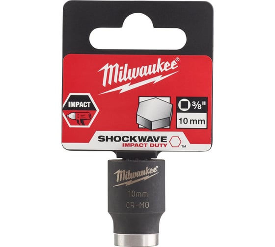 Головка ударная ShW (10 мм; 3/8") Milwaukee 4932478009 1