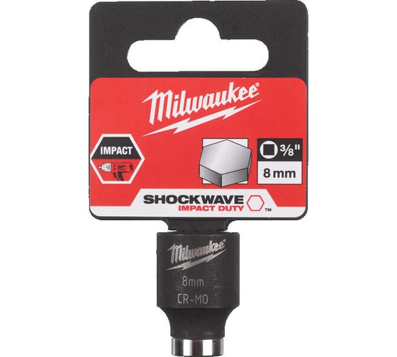 Головка ударная ShW (8 мм; 3/8") Milwaukee 4932478008 1