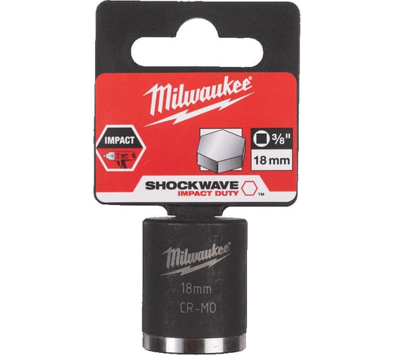 Головка ударная ShW (18 мм; 3/8") Milwaukee 4932478017 1