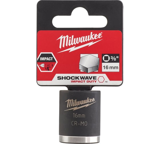 Головка ударная ShW (16 мм; 3/8") Milwaukee 4932478015 1
