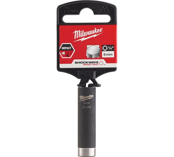 Головка ударная удлиненная ShW (8 мм; 1/4") Milwaukee 4932478002 1