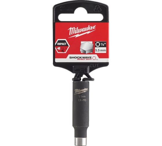 Головка ударная удлиненная ShW (5.5 мм; 1/4") Milwaukee 4932472286 1