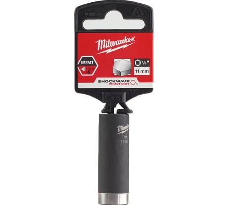 Головка ударная удлиненная ShW (11 мм; 1/4") Milwaukee 4932478005