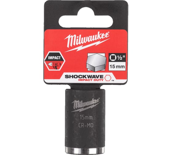 Головка ударная ShW (15 мм; 1/2") Milwaukee 4932478040 1