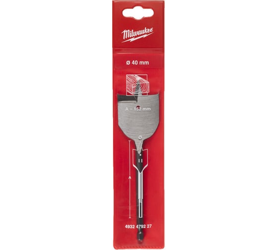 Сверло перьевое (40x152 мм) Milwaukee 4932479227 1