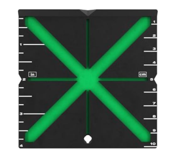 Мишень HI-VIST для лазерного нивелира Milwaukee 4932478108 1