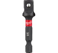 Адаптер ShW 1/4" Hex-3/8" квадрат Milwaukee 4932478054