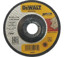 Круг отрезной по металлу HP (125x3x22.2 мм) Dewalt DWA4522IA-AE