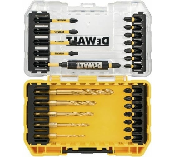 Набор бит насадок и сверл FLEXTORQ 25 предметов Dewalt DT70749T-QZ