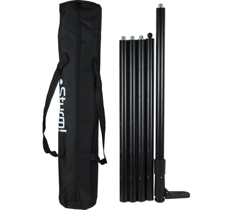 Штанга телескопическая усиленная (1.2-3.6 м; 5/8") для лазерного уровня Sturm 4011-02-36