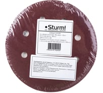 Бумага шлифовальная (20 шт; 180 мм; зерно 220; 8 отверстий) Sturm DWS6010-9220