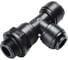 Фитинг CDC Pneumatics тройник L 12мм G1/2 HRST 12G04B 1