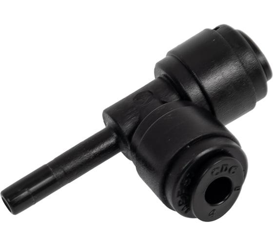 Адаптер CDC Pneumatics тройник 4мм на 4мм HSJ 0404B 1